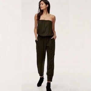 Aritzia Sunday Best Medium Tabata Jumpsuit in Tuscan Olive